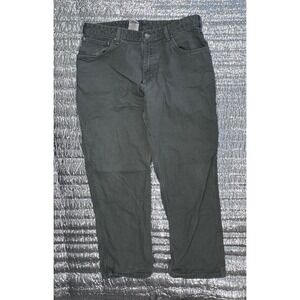 Carhartt WB159 DMS Womens Dark Moss Canvas Work Pants 16x28 Utility Trousers